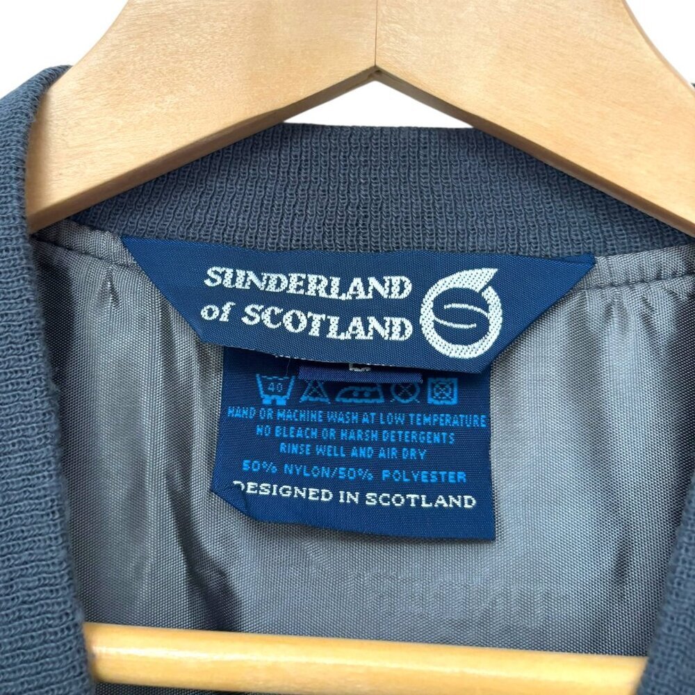 Sunderland of Scotland Classic Windwear Pullover Golf Vest Size L Made in USA - Picture 5 of 7